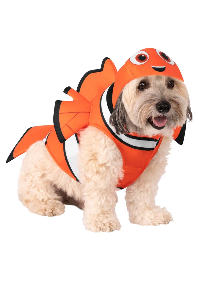 Disney Finding Nemo: Nemo Pet Costume for For Dogs or Cats by Rubies, XL